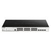 D-Link DGS 1210-28P / ME - Switch - managed - 24 x 10 / 100 / 1000 (PoE) + 4 x Gigabit SFP - an Rack montierbar - PoE (193 W)