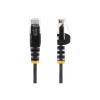 Cable - Black Slim CAT6 Patch Cord 1m