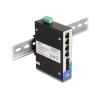 Delock - Switch - 4 x 10 / 100 / 1000 + 2 x SFP - an DIN-Schiene montierbar
