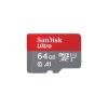 SanDisk Ultra - Flash-Speicherkarte (microSDXC-an-SD-Adapter inbegriffen) - 64 GB - A1 / UHS Class 1 / Class10 - microSDXC UHS-I