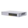 Cisco Business 110 Series 110-16PP - Switch - unmanaged - 8 x 10 / 100 / 1000 (PoE) + 8 x 10 / 100 / 1000 - an Rack montierbar, Desktop, wandmontierbar - PoE (64 W)