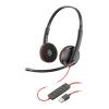 Poly Blackwire 3220 - 3200 Series - Headset - On-Ear - kabelgebunden - USB - Schwarz - Skype-zertifiziert, Avaya Certified, Cisco Jabber Certified