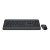Logitech Signature MK650 Combo for Business - Tastatur-und-Maus-Set - kabellos - Bluetooth LE - AZERTY - Französisch - Graphite