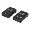 StarTech.com 4-Port USB 2.0 Extender - 165ft (50m) USB Over Cat5 / Cat6 Extender - Compact USB 2.0 Over Ethernet Extender (USB2004EXTV) - USB-Erweiterung - USB 2.0 - über CAT 5 / 6 - 4 Anschlüsse - bis zu 50 m - für P / N: SVA5N3NEUA