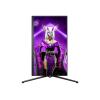 AOC Gaming AG324UX - AGON Series - LED-Monitor - Gaming - 81.3 cm (32") (31.5" sichtbar) - 3840 x 2160 4K @ 144 Hz - IPS - 350 cd / m² - 1000:1 - DisplayHDR 400 - 1 ms - 2xHDMI, DisplayPort, USB-C - Lautsprecher - Schwarz