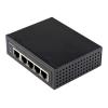 StarTech.com Industrial 5 Port Gigabit PoE+ Switch 30W - IP-30 - Switch - unmanaged - 4 x 10 / 100 / 1000 (PoE+) + 1 x 10 / 100 / 1000 - an DIN-Schiene montierbar, wandmontierbar - PoE+ (120 W) - Gleichstrom