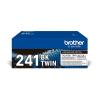 Brother TN241BK - 2er-Pack - Schwarz - original - Tonerpatrone - für Brother DCP-9015CDW, DCP-9020CDW, HL-3150CDW, MFC-9140CDN