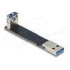 Delock - USB-Adapter - USB (M) zu USB (W) gewinkelt - bis zu 10 Gbps Datentransferrate