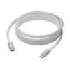 dbramante1928 re-charge - USB-Kabel - USB-C (M) zu USB-C (M) - USB 2.0 - 2.5 m - USB-Stromversorgung (100 W), geflochten, 100 % recycelter Kunststoff
