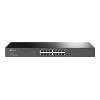 Switch / GB / 16-Port / 1HE / 19 Zoll rackmountfähig / aus Stahl