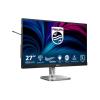 Philips 27B2N4500 - 4000 Series - LED-Monitor - 68.5 cm (27") - 2560 x 1440 QHD @ 120 Hz - IPS - 350 cd / m² - 1500:1 - 4 ms - 2xHDMI, DisplayPort - Lautsprecher - Silber, holzkohlefarben