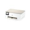 HP ENVY Photo 7230 All-in-One - Multifunktionsdrucker - Farbe - Tintenstrahl - 216 x 297 mm (Original) - A4 / Legal (Medien) - bis zu 13 Seiten / Min. (Kopieren) - bis zu 15 Seiten / Min. (Drucken) - 125 Blatt - USB 2.0, Wi-Fi(ac) - OOV weiß mit hellen Po