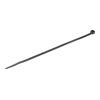 StarTech.com Kabelbinder - 203x4 mm, gebogene Spitze, schwarz, 1000 Stück - Kabelbinder - 20.32 cm - Schwarz - TAA-konform (Packung mit 1000)