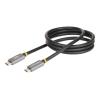 StarTech.com 1 m USB4 Kabel, USB-IF zertifiziertes USB C Kabel, 40Gbit / s - USB-Kabel - 24 pin USB-C (M) zu 24 pin USB-C (M) - USB 2.0 / USB 3.1 / USB 3.2 / USB4 / Thunderbolt 3 / Thunderbolt 4 - 1 m - 4K Unterstützung, 8K Unterstützung, USB-Stromvers