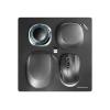 3Dconnexion SpaceMouse Wireless Kit 2 - 3D-Maus - ergonomisch - 2 Tasten - kabellos, kabelgebunden - 2.4 GHz