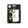 HP 305 - 2er-Pack - Schwarz, Farbe (Cyan, Magenta, Gelb) - original - Tintenpatrone - für Deskjet 23XX, 27XX, 28XX, 41XX, 42XX, DeskJet Plus 41XX, ENVY 60XX, 64XX, ENVY Pro 64XX