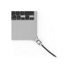 Compulocks Ledge Lock Adapter for MacBook Air 15" M2-M4 Silver - Systemsicherheitssperre - für Apple MacBook Air (15.3 Zoll, M2, Mitte 2023)
