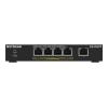 NETGEAR 300 Series GS305PP - Switch - SOHO - unmanaged - 5 x 10 / 100 / 1000 (4 PoE+) - Desktop, wandmontierbar - PoE+ (83 W)