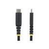 StarTech.com - USB-Kabel - USB-C (M) zu USB-C (M) - USB 2.0 - 3 A - 2 m - USB Power Delivery (60W) - Schwarz