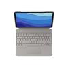 Logitech Combo Touch - Tastatur und Foliohülle - mit Trackpad - hintergrundbeleuchtet - Apple Smart connector - QWERTY - Spanisch - Sand - für Apple 12.9-inch iPad Pro (5. Generation)