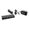 C2G 4-Port USB-A Hub with 5V 2A Power Supply - Hub - 4 x USB 2.0 - Desktop