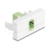 Delock - Easy 45 - Einrastmodul - SC Single-Mode - einfach - hellgrün, weiß