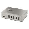 StarTech.com 10-Port USB-C Hub, USB C Verteiler / Splitter mit Netzteil - Hub - 8 x USB 3.2 Gen 2 + 2 x USB-C 3.2 Gen 2 - Desktop