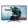 43" VA-panel, Pro-Gaming, G-Master Red Eagle, UHD 3840x2160@144Hz, 0.4ms (MPRT), 550cdm² HDR, FreeSync, Speakers 2x 7W, 2xHDMI 2.1, 2xDisplayPort, USB 4x 3.2
