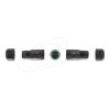 Delock Kabelverbinder RJ45 Buchse zu RJ45 Buchse Cat.6 mit M16 Gewinde IP68 staub- und wasserdicht
