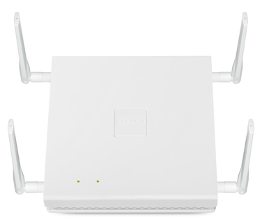 10 x Dual Radio Wi-Fi 6 (802.11ax) Access Point für bis zu 1,7 Gbit / s, paralleler Betrieb in 2,4 GHz und 5 GHz, 2x2 MU-MIMO, OFMDA, USB, BLE 5.1, 2x1GE (1x PoE 802.3at), WPA3, IEEE 802.1X, Multi-SSID, VLAN, 4x externe Rundstahlantennen, inkl. Netztei