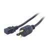 APC - Stromkabel - NEMA L6-30 (M) zu IEC 60320 C19 - 2.44 m - Schwarz - für P / N: SRT10KRMXLT-A, SRT5KRMXLT-5KTF-A, SRT5KRMXLT-A, SRT6KRMXLT-A, SRT8KRMXLT-A, SRT8KXLJ