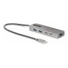 StarTech.com 3-Port USB-C Hub, 2.5GbE,100W Power Delivery, USB 3.2 10Gbps - Hub - kompakt - 1 x USB-C + 3 x USB 3.1 + 1 x 2.5GBase-T - Desktop