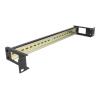 Delock - DIN Schienenpanel - Schwarz - 1U - 48.3 cm (19")