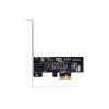 StarTech.com 1-Port 2.5G NBASE-T PCIe Network Card, Computer Network Interface Card, Intel I225-V, Single-Port Ethernet, Multi-Gigabit NIC (PR12GI-NETWORK-CARD) - Netzwerkadapter - PCIe 2.0 Low-Profile - 10 / 100 / 1000 / 2500Base-T x 1 - Schwarz