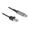 Delock USB LAN Kabel USB Typ-A zu RJ45 Gigabit Ethernet 1 m