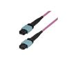 Startech - Patch-Kabel - MTP / MPO-12 Single-Mode (W) zu MTP / MPO-12 Single-Mode (W) - 5 m - 3 mm - Glasfaser - 9 / 125 Mikrometer - OS2 - OFNP - Plenum - Gelb