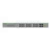 Allied Telesis AT GS950 / 28PS V2 - Switch - Smart - 24 x 10 / 100 / 1000 (PoE+) + 4 x 1000Base-X - Seite-zu-Seite-Luftstrom - Desktop, an Rack montierbar, wandmontierbar - PoE+ (185 W)