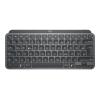 Logitech MX Keys Mini - Tastatur - hinterleuchtet - kabellos - Bluetooth - QWERTY - US International - Graphite