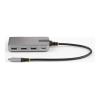 4-Port USB-C Hub with USB-C Video Output