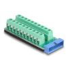 Delock USB Pfostenstecker zu Terminalblock Adapter 20 Pin