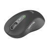 Logitech Signature M750 - Maus - optisch - 6 Tasten - kabellos - 2.4 GHz, Bluetooth - Logitech Logi Bolt USB-Receiver - Graphite