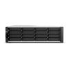 QNAP ES1686dc R2 - NAS-Server - 16 Schächte - Rack - einbaufähig - SAS 12Gb / s - RAID 0, 1, 5, 6, 10, 50, JBOD, 60, RAID TP - RAM 64 GB - Gigabit Ethernet / 10 Gigabit Ethernet - iSCSI Support - 3U