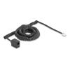 Delock - Telefonkabel - RJ-11 (M) zu RJ-45 (W) - 10 m - gewickelt - Schwarz