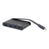 C2G USB C Hub - USB A x 2, USB C and Power Delivery - Hub - 2 x SuperSpeed USB 3.0 + 2 x USB-C - Desktop