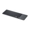 Dell Pro 7 KB746 - Tastatur - wiederaufladbar - compact - kabellos - 2.4 GHz, Bluetooth - QWERTY - US International - Schwarz