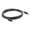 Delock - Digitales Audio-Kabel (optisch) - Mini-TOSLINK männlich zu TOSLINK weiblich - 3 m - Glasfaser - Schwarz
