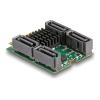 Delock - Schnittstellenadapter - HyperDuo - SATA 6Gb / s - RAID JBOD, 0, 1, 10 - M.2 Card