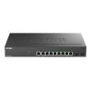 D-Link DMS-1250-10S - Switch - L2+ - Smart - 8 x 2.5GBase-T + 2 x 10 Gigabit SFP+ - Desktop