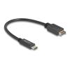 Delock - USB-Kabel - 20 pin Key A (M) zu 24 pin USB-C (M) - USB 3.2 Gen 2 - 25 cm