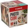 Canon Photo Cube Creative Pack - Glänzend - 2er-Pack - Schwarz, Farbe (Cyan, Magenta, Gelb) - original - Blau - Tintenpatrone / Papierkit - für PIXMA TS5150, TS5151